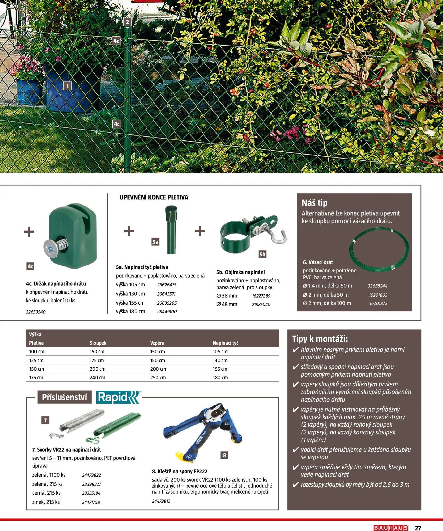 Bauhaus katalog Ploty a zahradní domky od 11.03.2026 | Strana: 27