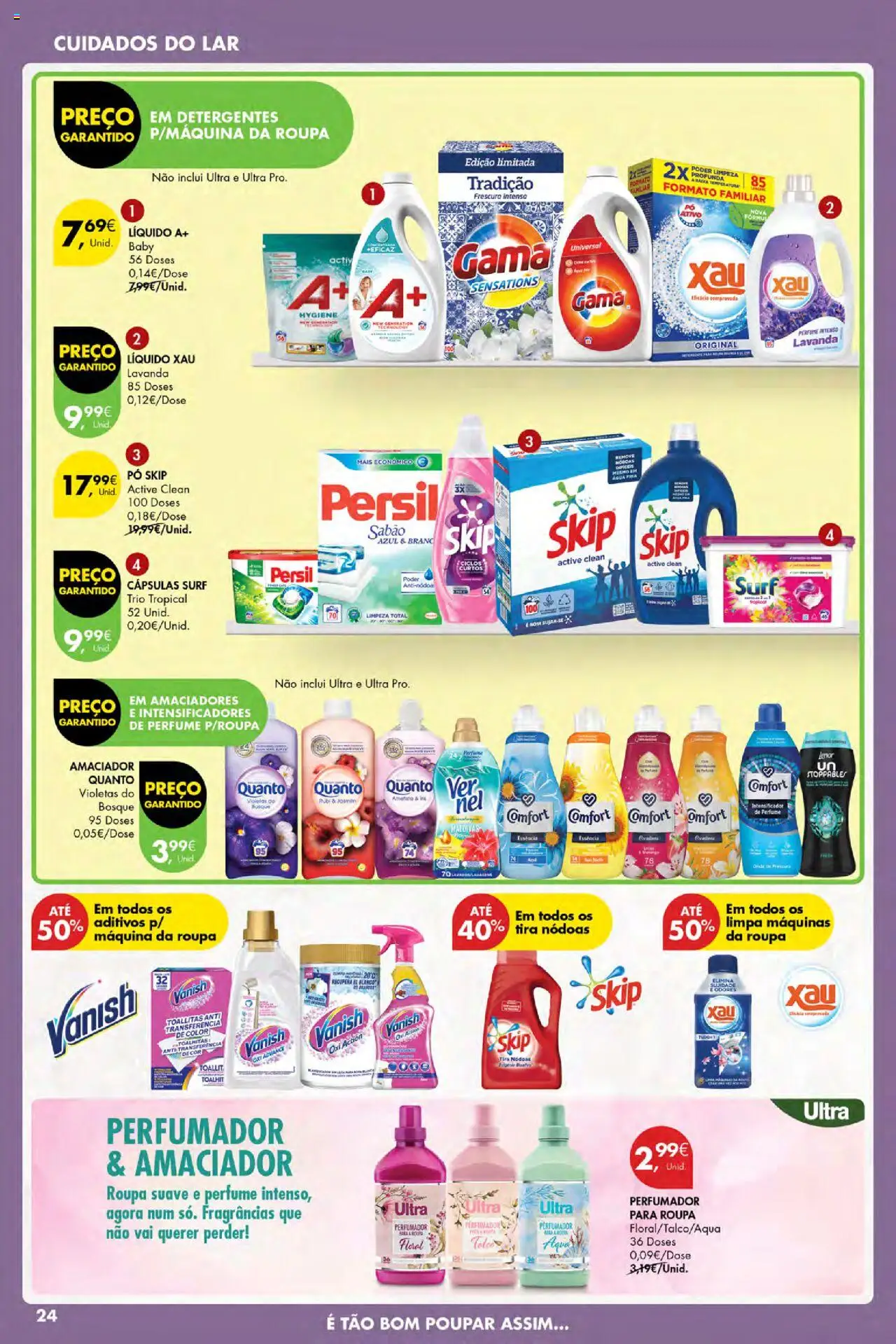 Pingo Doce Poupe Esta Semana Açores │ válido de 16.10.2025 | Página: 24 | Produtos: Agua, Perfume, Sabão, Persil