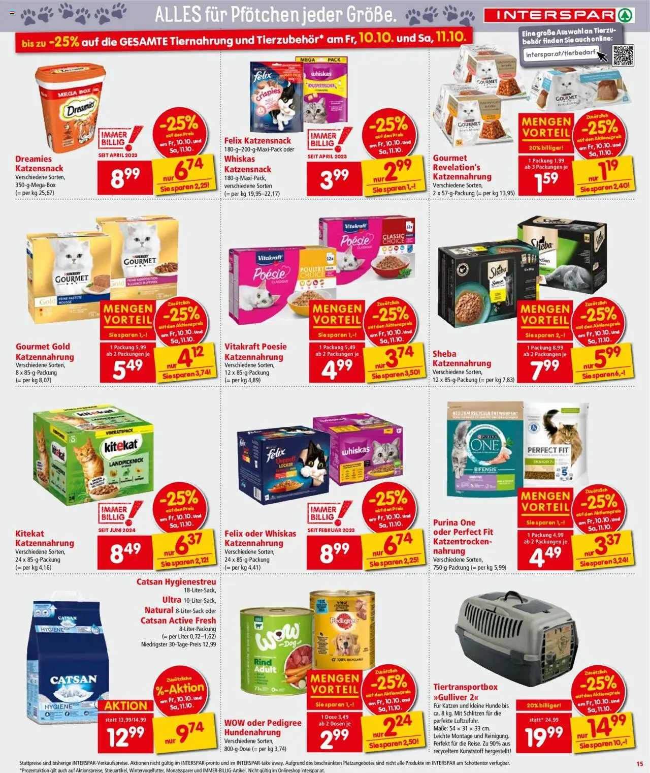Interspar Flugblatt - Vorarlberg gültig ab 09.10.2025 | Seite: 15 | Produkte: Box