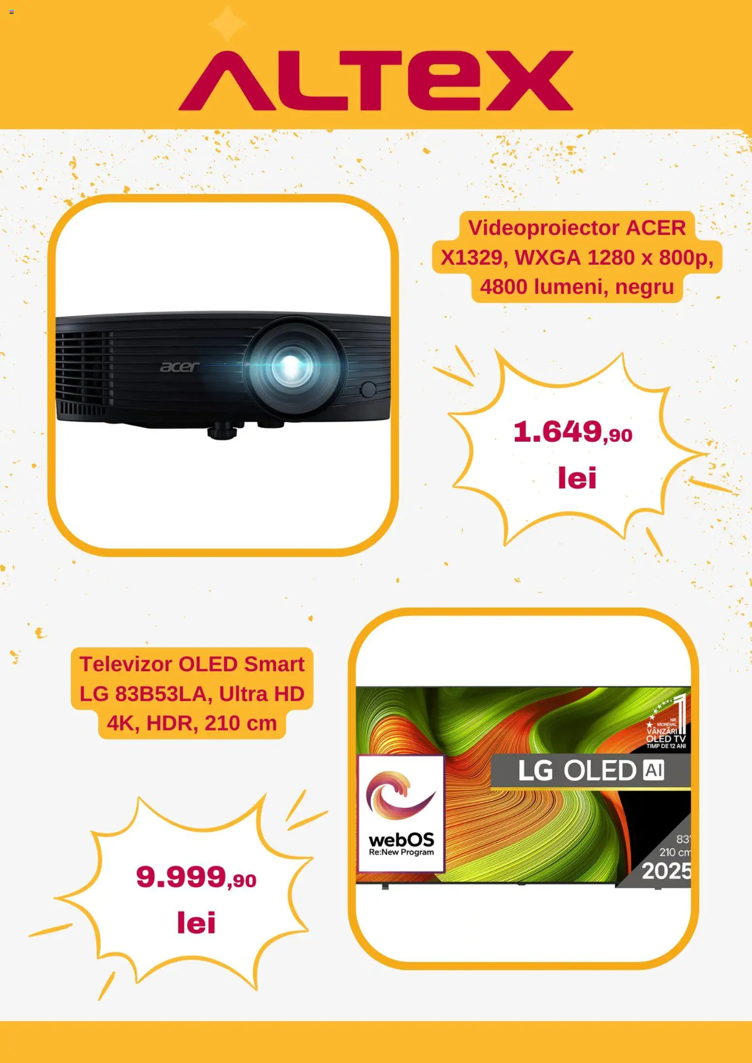 Noul catalog Altex – valabil de la 26.02.2026 | Pagină: 3 | Produse: Televizor