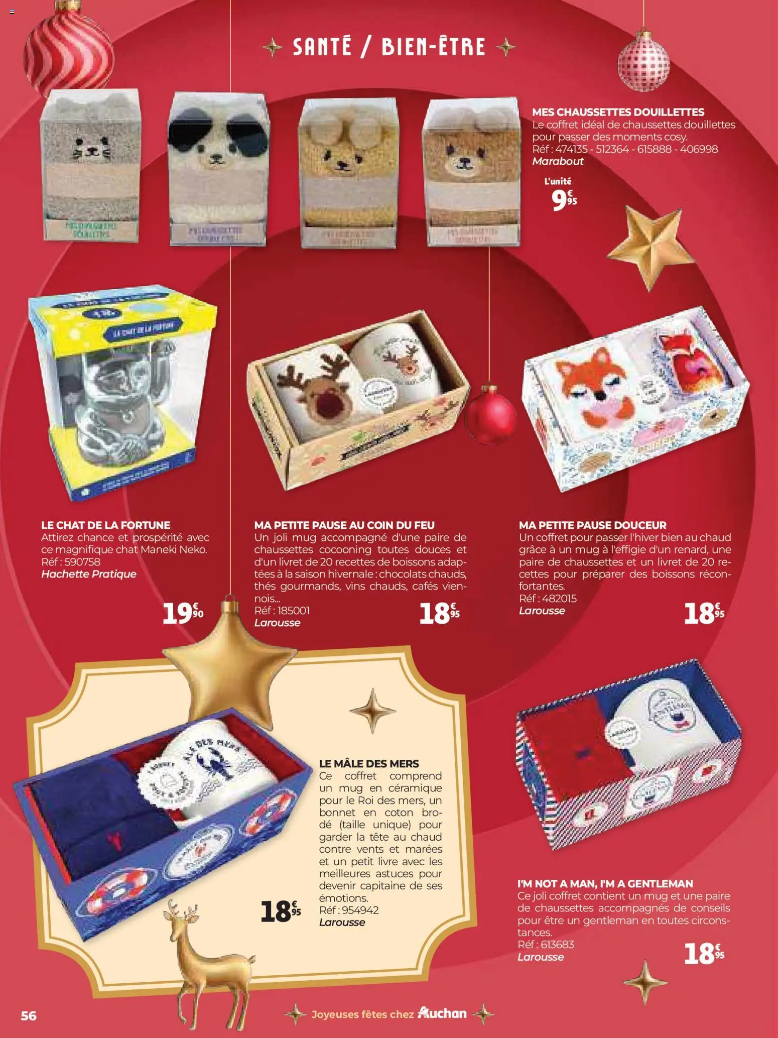 {H1} | Page: 56 | Produits: Bonnet, Coton, Paire de chaussettes, Livre