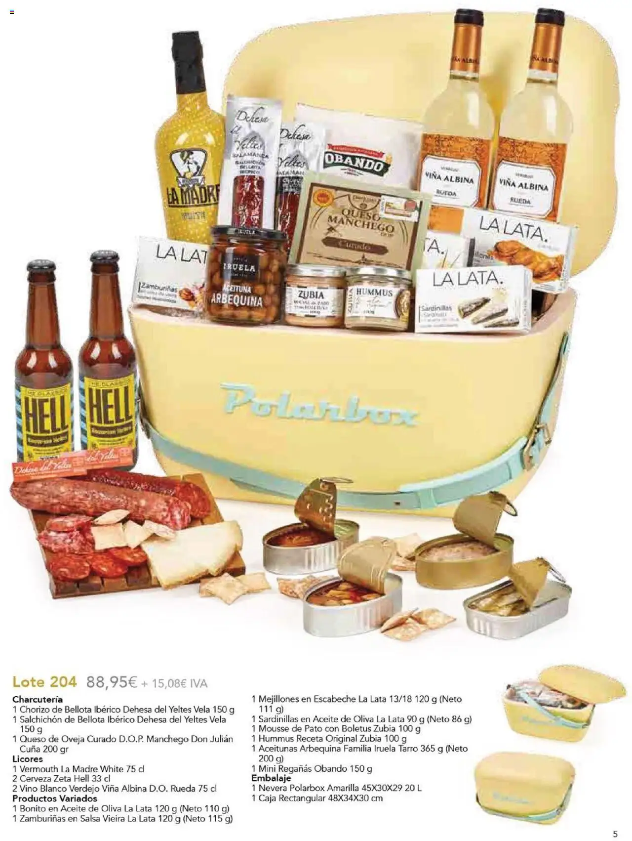 E.Leclerc Regalos de Navidad 2025 │ válido desde el 10.10.2025 | Página: 7 | Productos: Mousse, Queso, Aceite de oliva, Caja