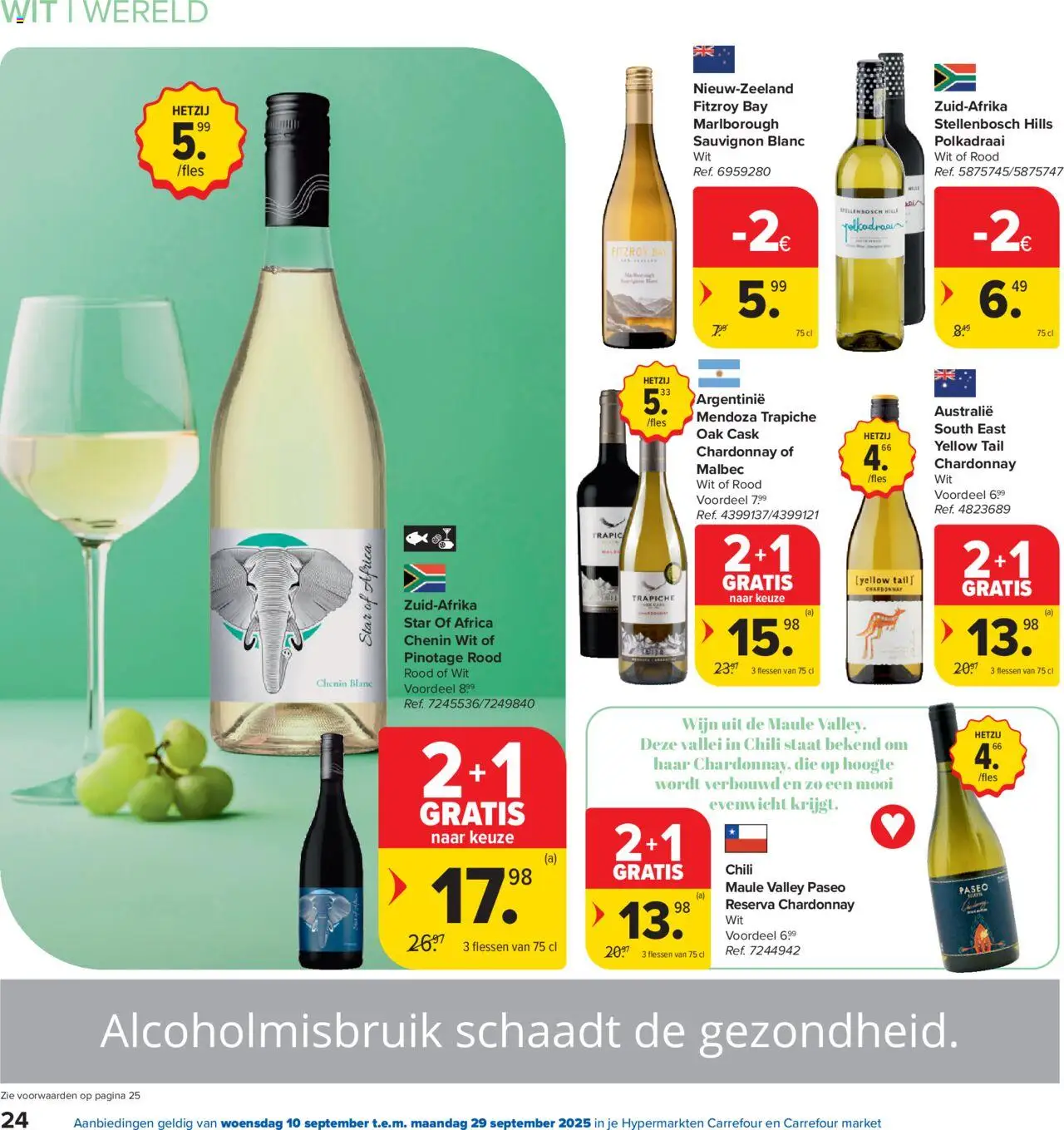  | Pagina: 24 | Producten: Fles, Wijn