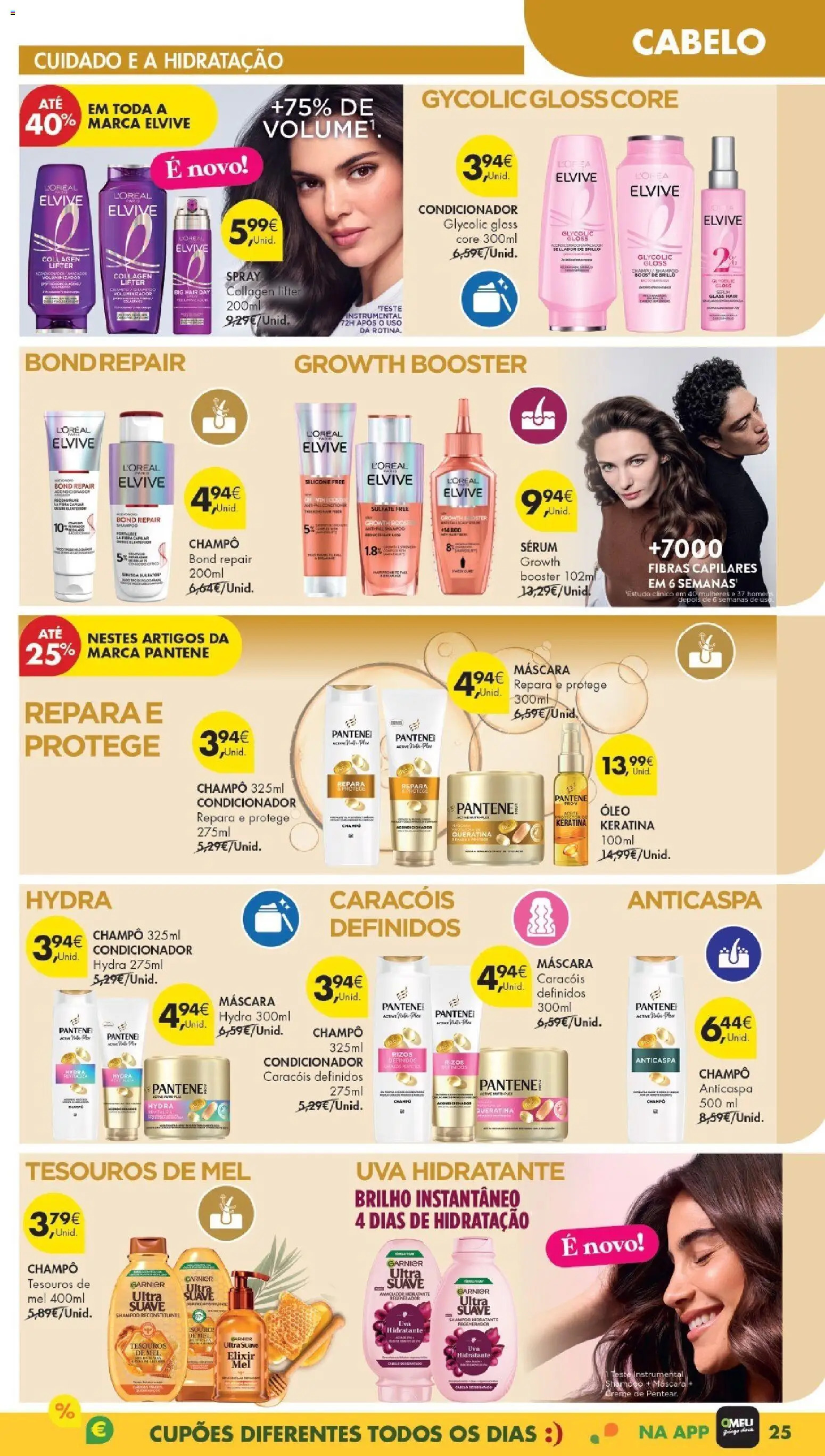 Pingo Doce Poupe Esta Semana Madeira │ válido de 24.02.2026 | Página: 25 | Produtos: Condicionador, Óleo, Mel, Creme