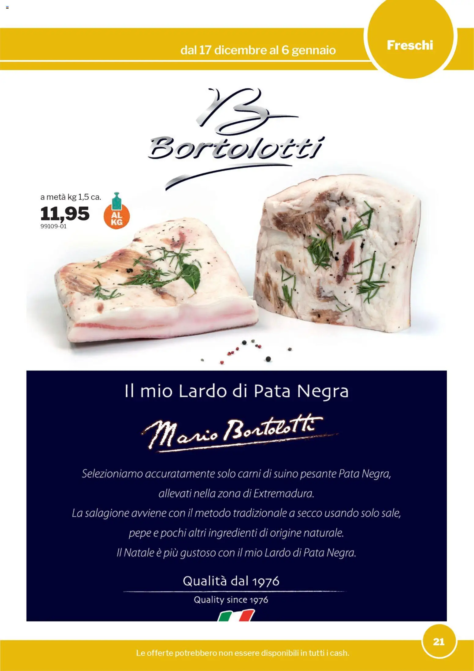 Volantino Sogegross del 17.12.2025 | Pagina: 21 | Prodotti: Suino, Pepe