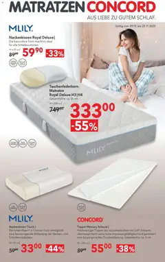 Matratzen Concord Eugendorf  ab 29.10.2025 gültig