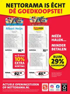Nettorama - Folder - Voorbeeld van een folder van Nettorama, geldig van 12.01.2026 | Pagina: 12 | Producten: Zak, Pavilon, Alcohol, Banaan
