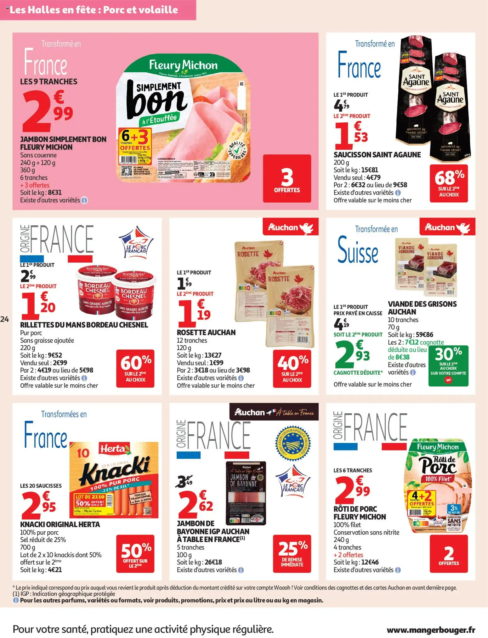 {H1} | Page: 24 | Produits: Volaille, Table, Jambon, Porc