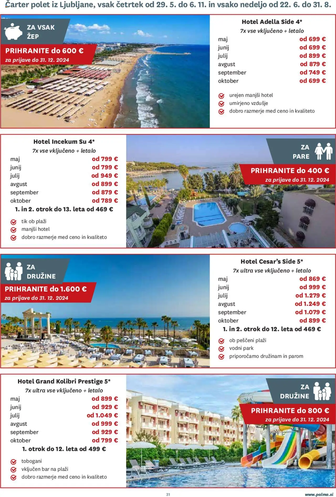 Palma katalog │ velja od 01.02.2025 | Stran: 31