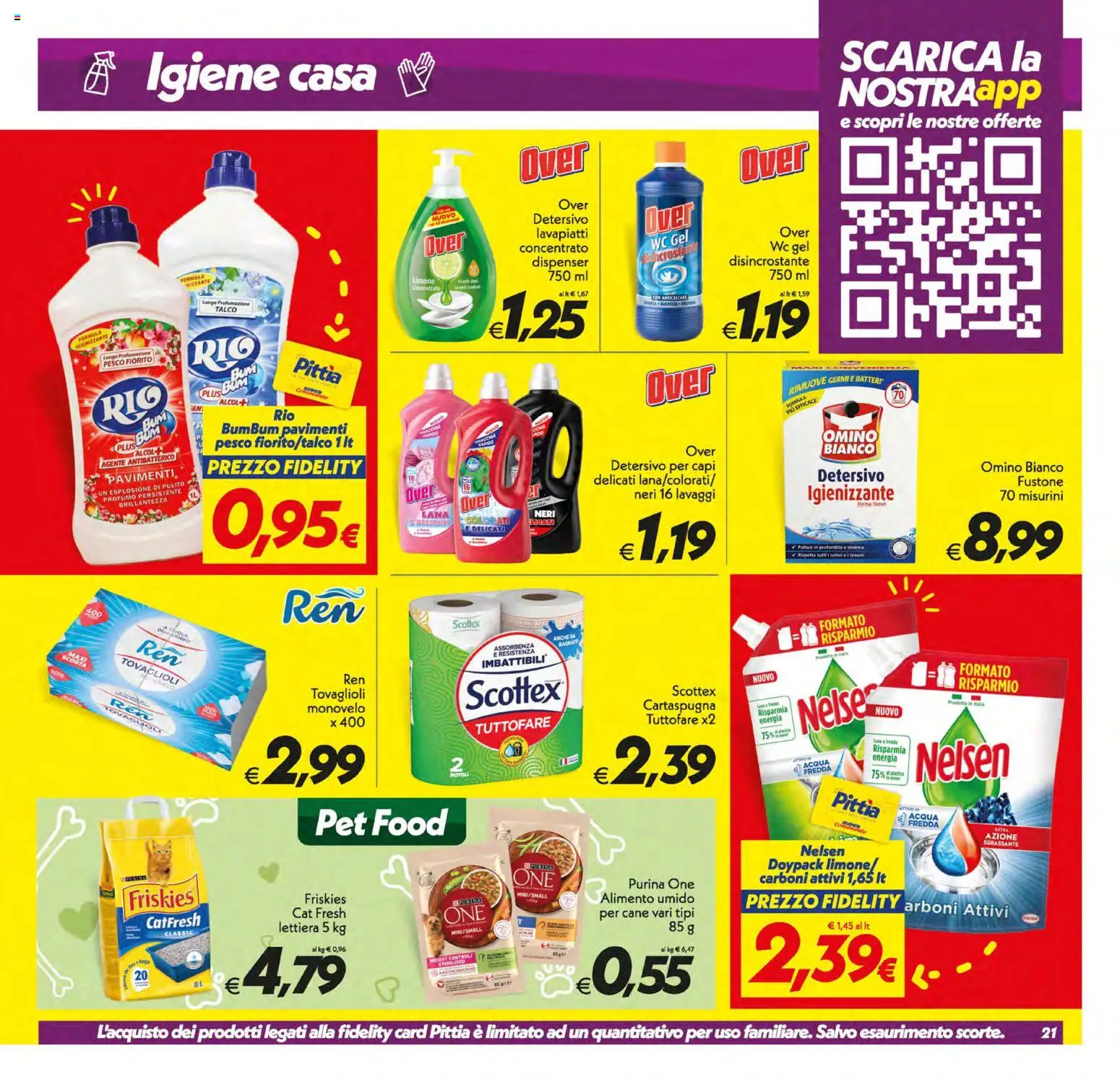 Volantino SuperConveniente del 05.01.2026 | Pagina: 21 | Prodotti: Acqua, Limone, WC, Profumo