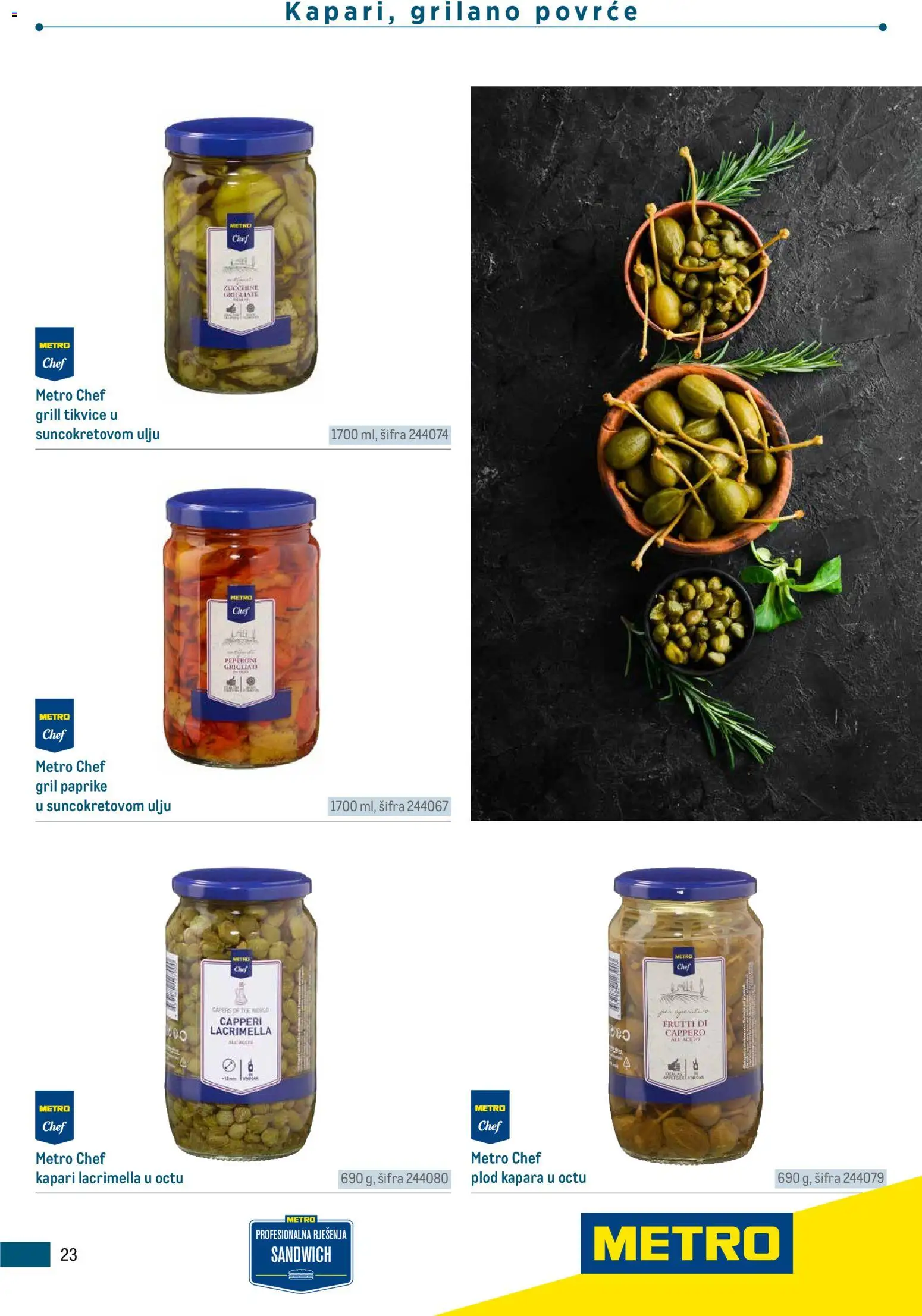 Metro katalog | vrijedi od 05.03.2026 | Stranica: 23 | Proizvodi: Tikvice, Povrće