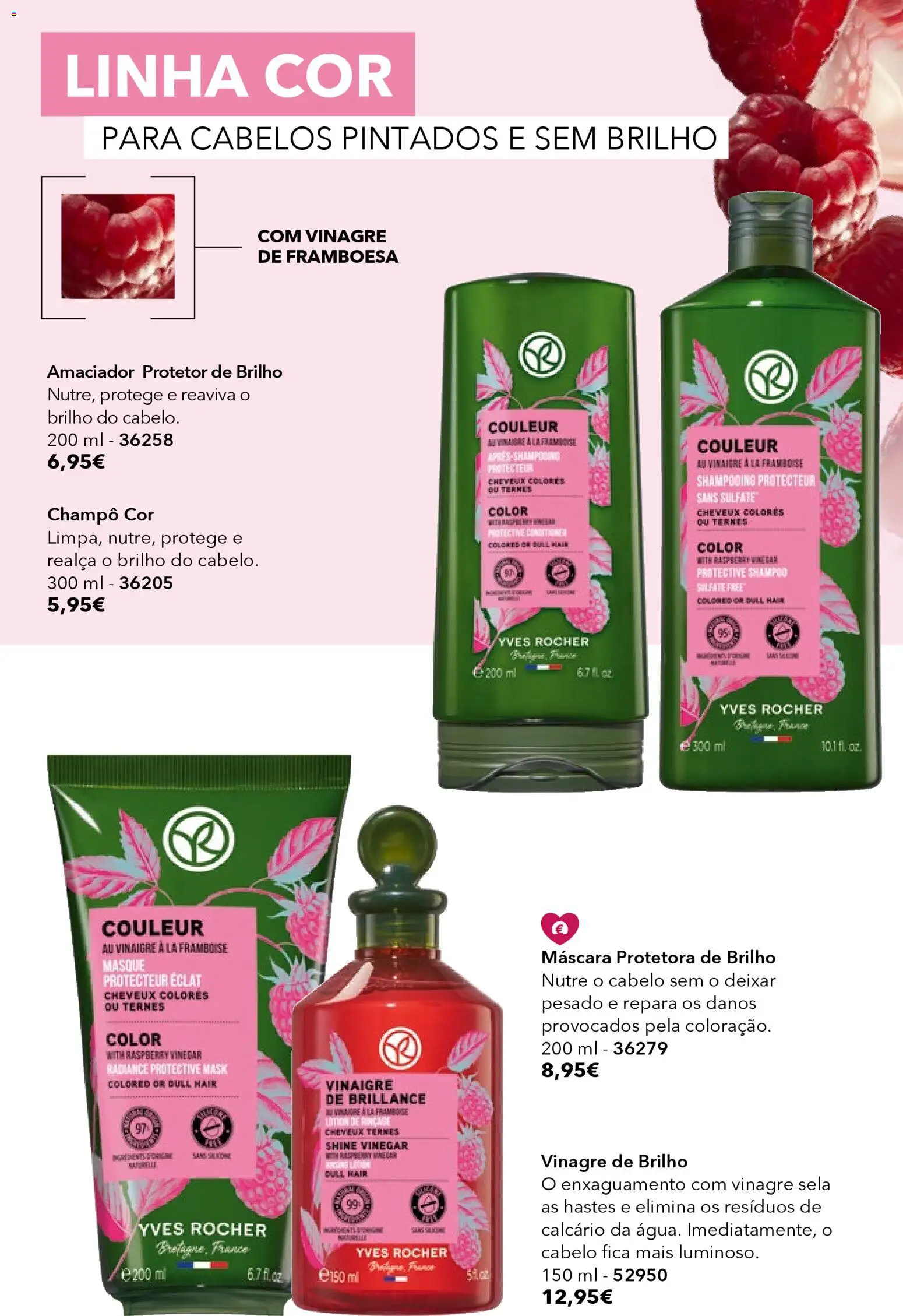Yves Rocher catálogo 4 │ válido de 12.03.2026 | Página: 56 | Produtos: Vinagre, Shampoo