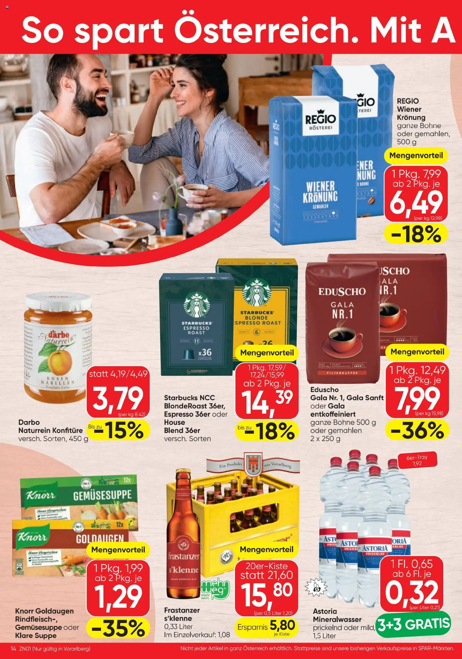 Spar - Flugblatt gültig ab 12.03.2026 | Seite: 14 | Produkte: Rindfleisch