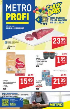 Metro angebote Profi ab 16.10.2025 gültig