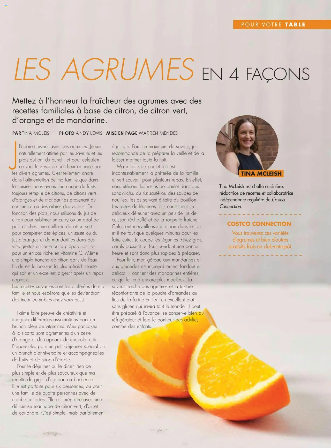  | Page: 108 | Produits: Gigot d'agneau, Mais, Jus de citron, Pois