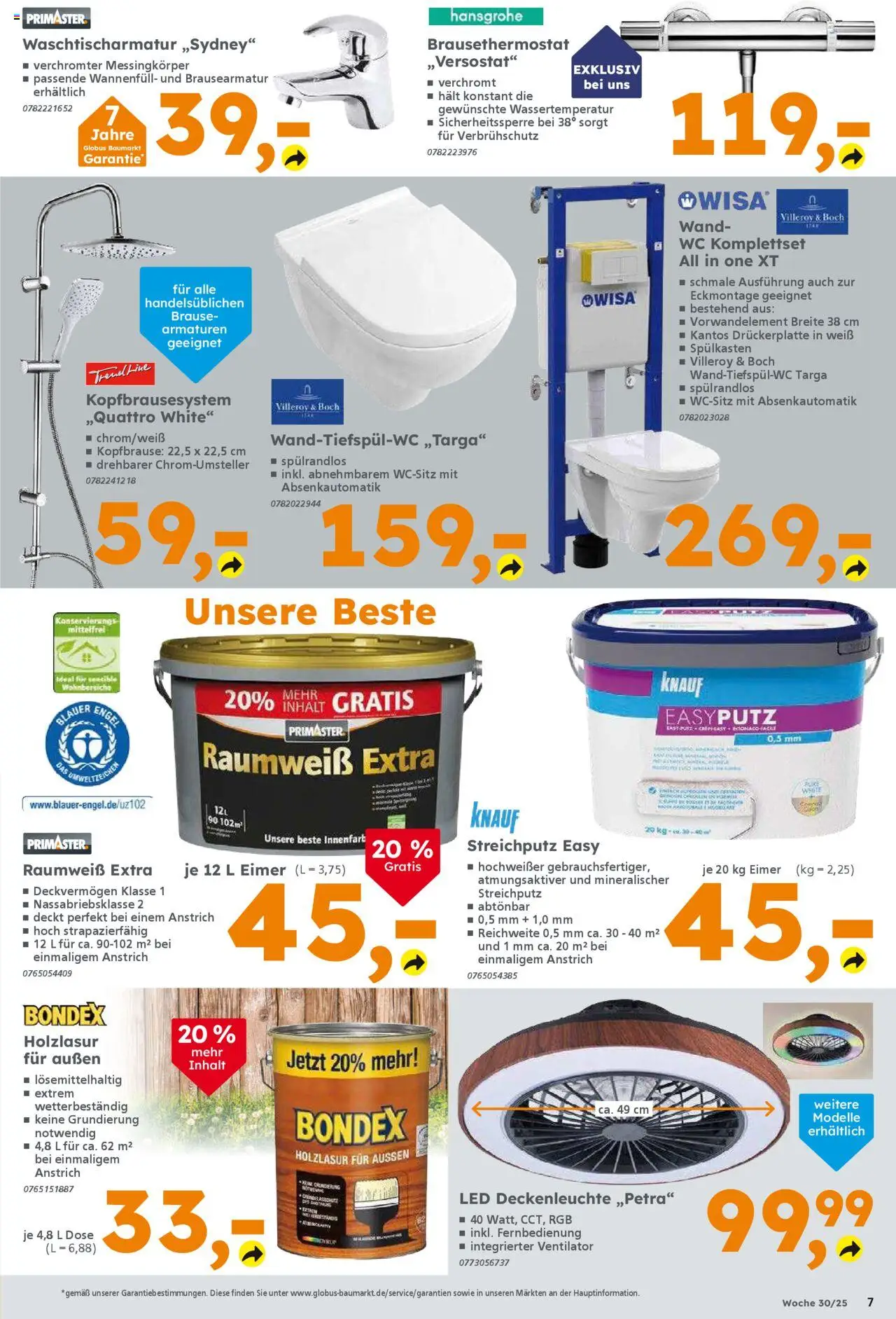 Globus Baumarkt Prospekt 	 - gültig ab dem 21.07.2025 | Seite: 7 | Produkte: Ventilator