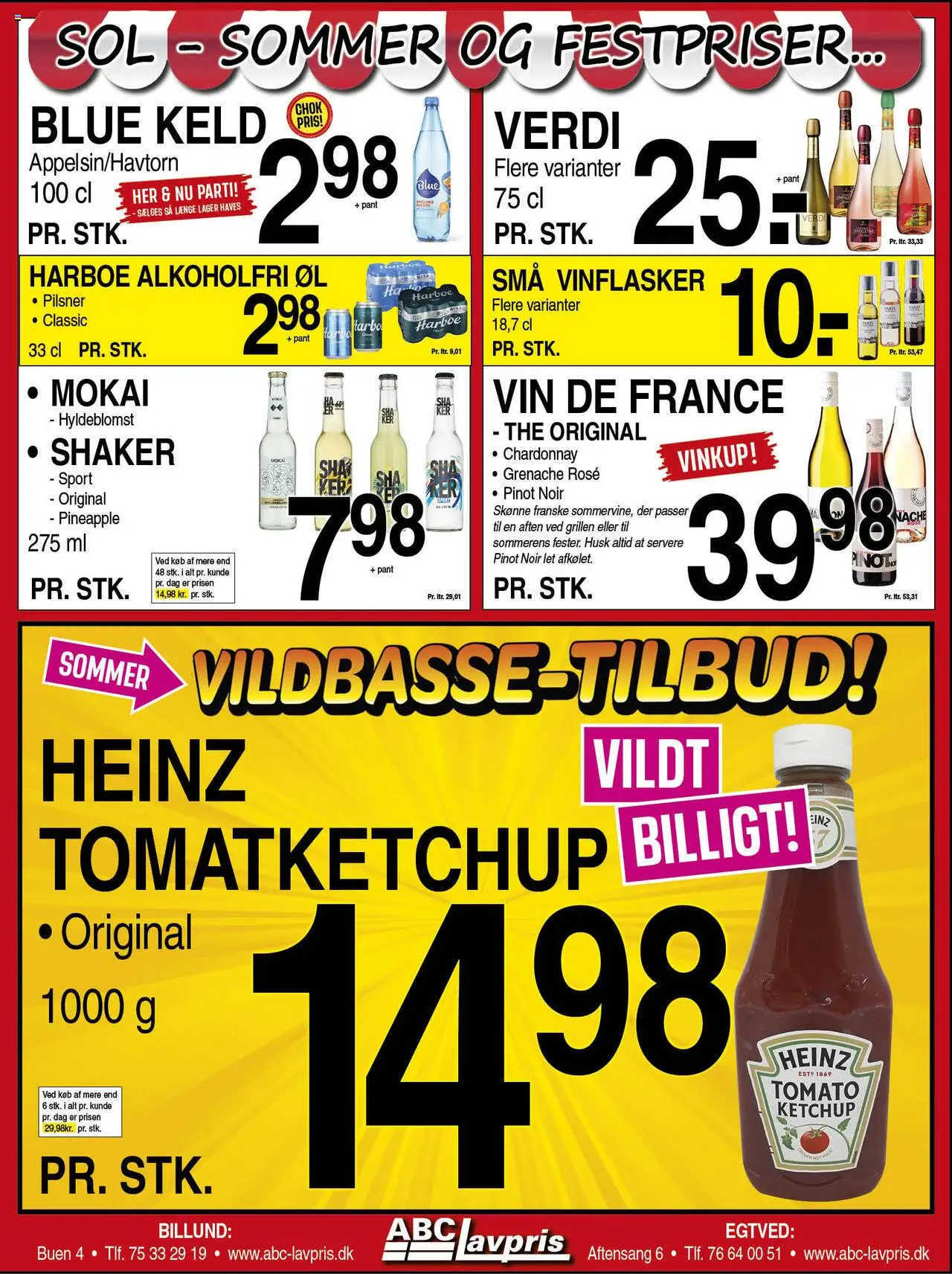 Abc Lavpris Tilbudsavis gyldig fra 02.07.2025 | Side: 2 | Produkter: Vin, Øl, Ketchup
