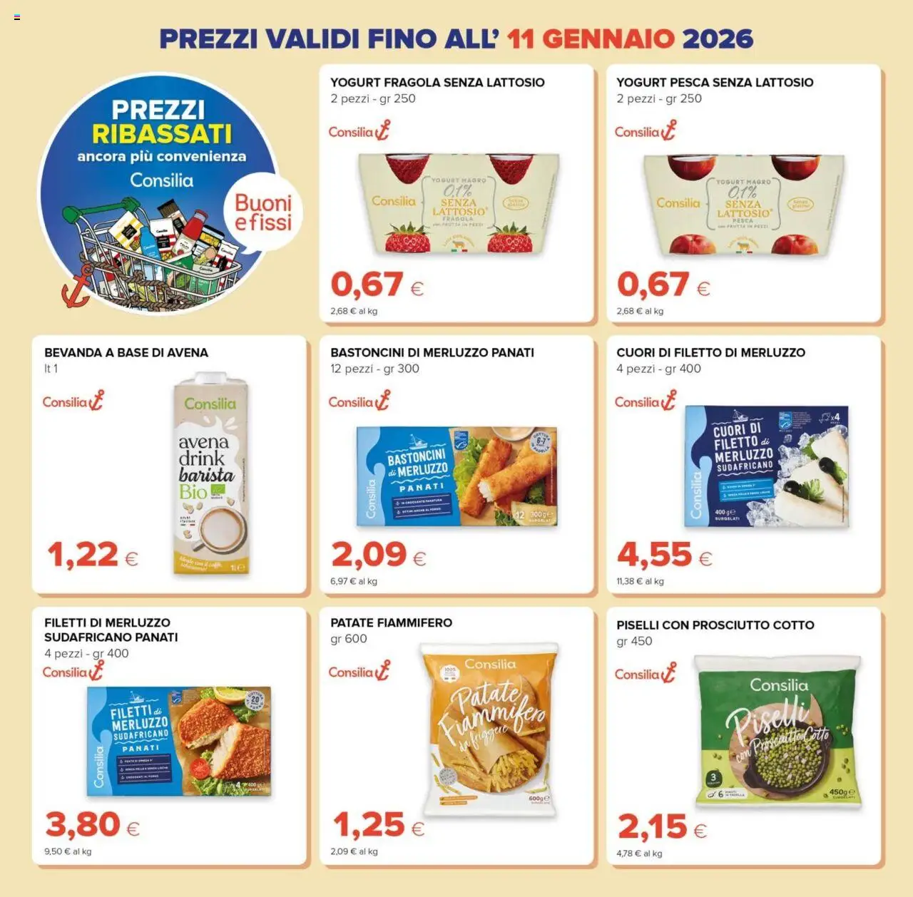 Volantino Tigre del 15.10.2025 | Pagina: 8 | Prodotti: Yogurt, Patate, Frutta, Prosciutto