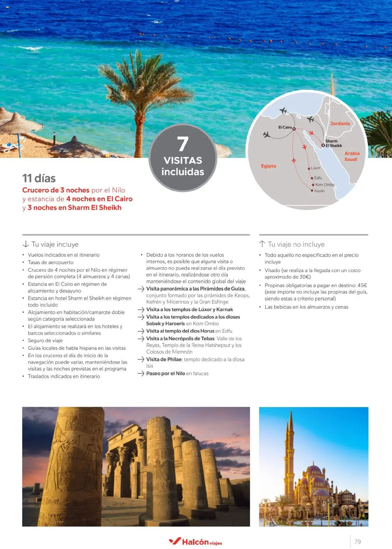 Halcón Viajes Egipto │ válido desde el 01.07.2025 | Página: 79 | Productos: Navegación