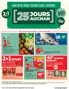 Auchan - Prévisualisation de Auchan prospectus valide à partir de 04.11.2025 | Page: 2 | Produits: Noisette, Noisettes, Fairy, Chocolat