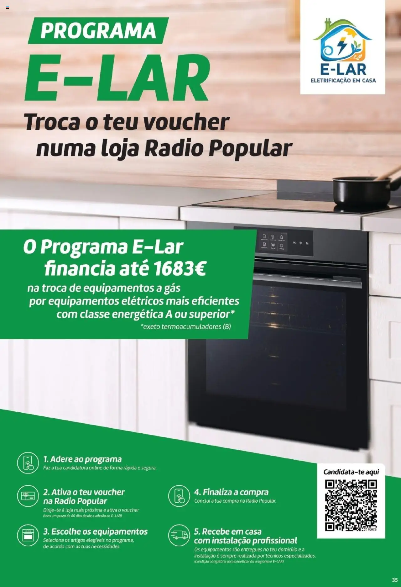 Radio Popular - Especial Eletrodomésticos Encastre │ válido de 07.10.2025 | Página: 35 | Produtos: Rádio