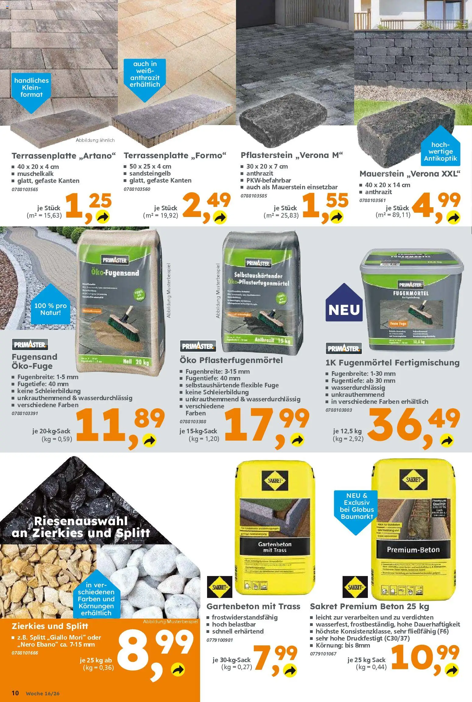 Globus Baumarkt Prospekt 	 – gültig ab 13.04.2026 | Seite: 10