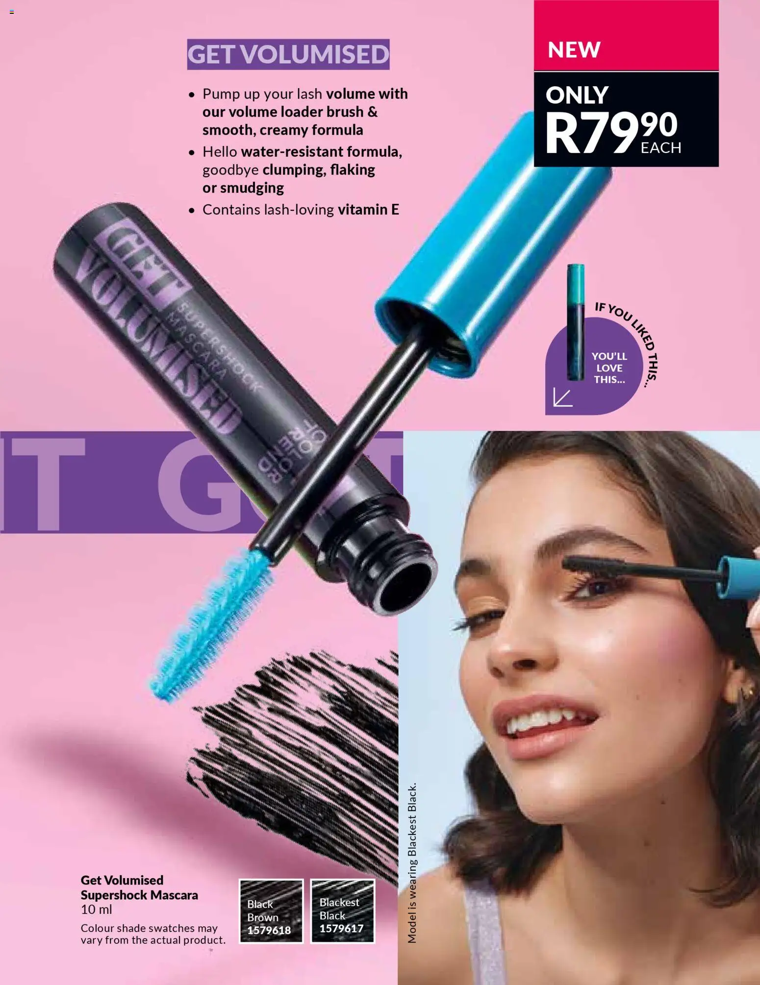New Avon catalogue – valid from 01.12.2025 | Page: 77 | Products: Brush, Mascara