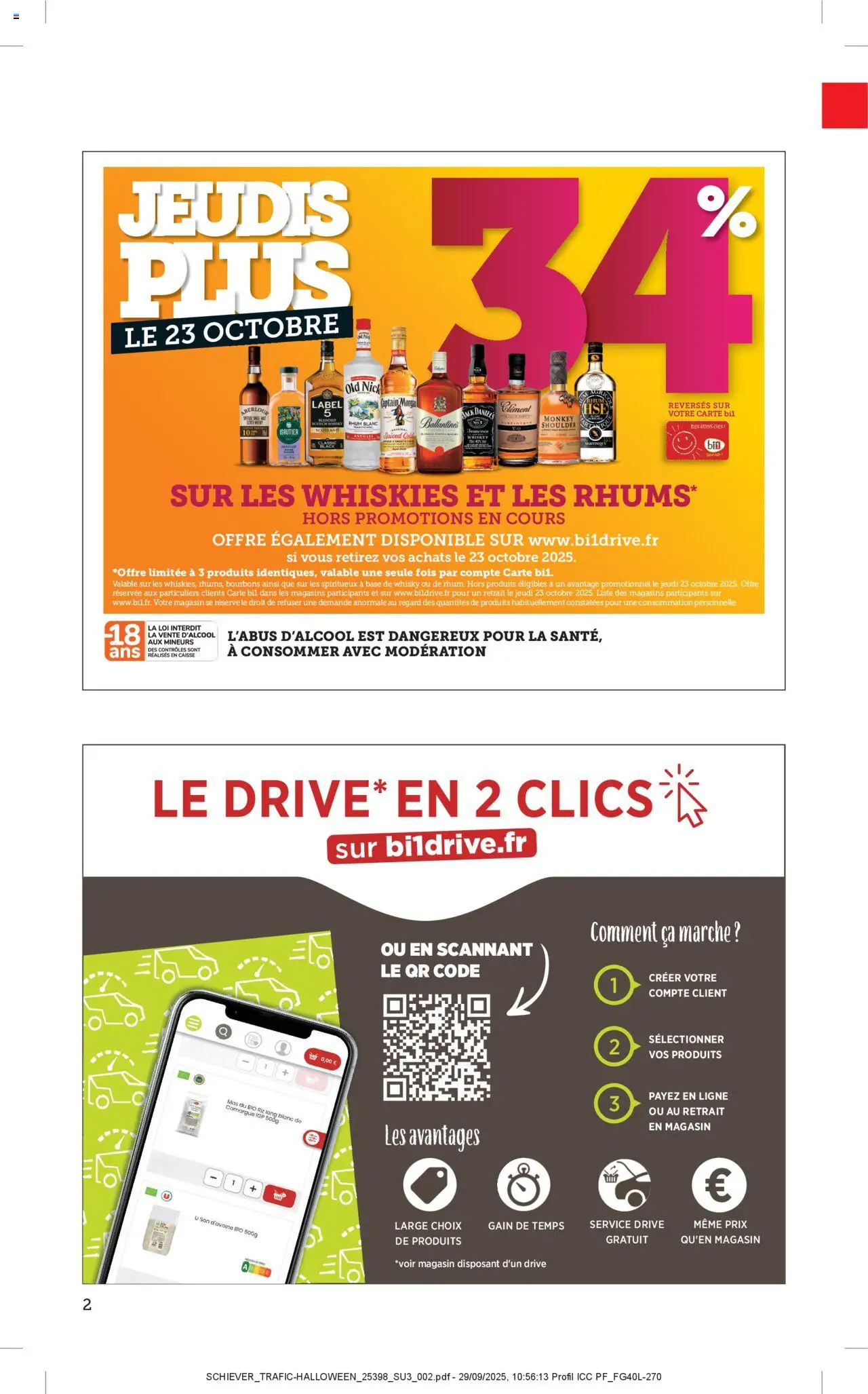 {H1} | Page: 2 | Produits: Whisky, Base, Rhum, Riz long blanc