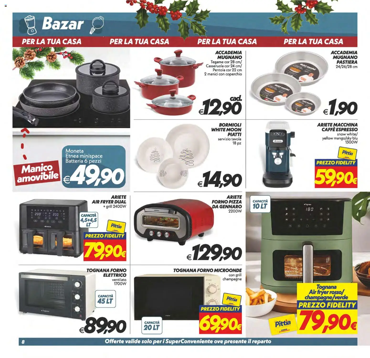 Volantino SuperConveniente del 05.12.2025 | Pagina: 39 | Prodotti: Caffè, Pizza, Forno, Batteria