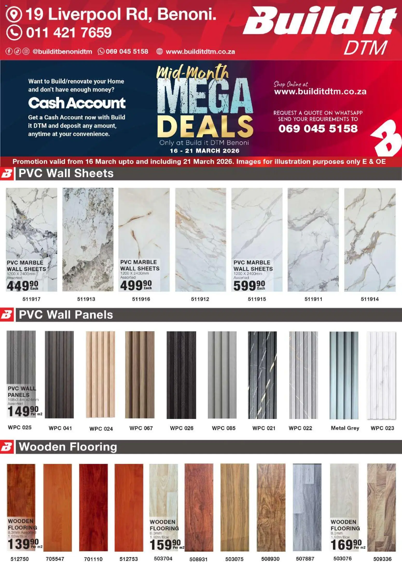 New Build It catalogue – valid from 16.03.2026 | Page: 3