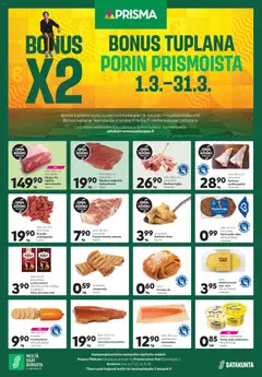 Prisma-mainoslehti voimassa 01.03.2026 alkaen