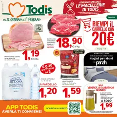 Anteprima del volantino Todis Macelleria catalogo valido a partire dal 22.01.2026