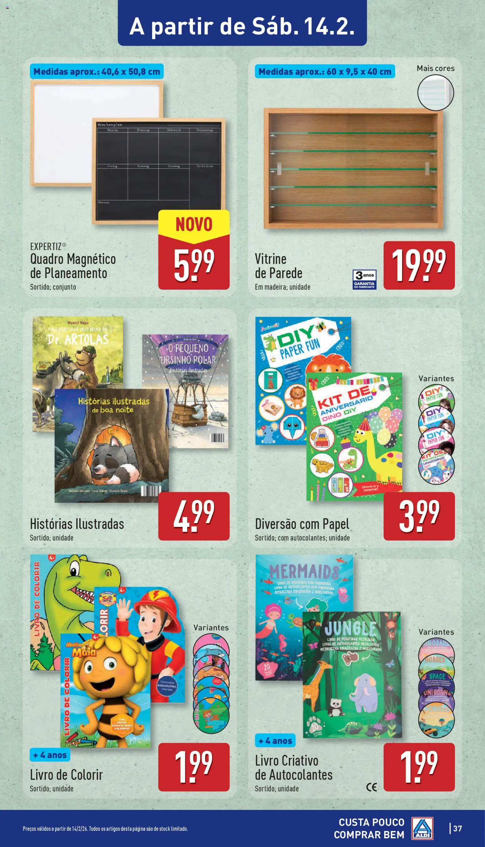Aldi folheto │ válido de 09.02.2026 | Página: 37 | Produtos: Quadro