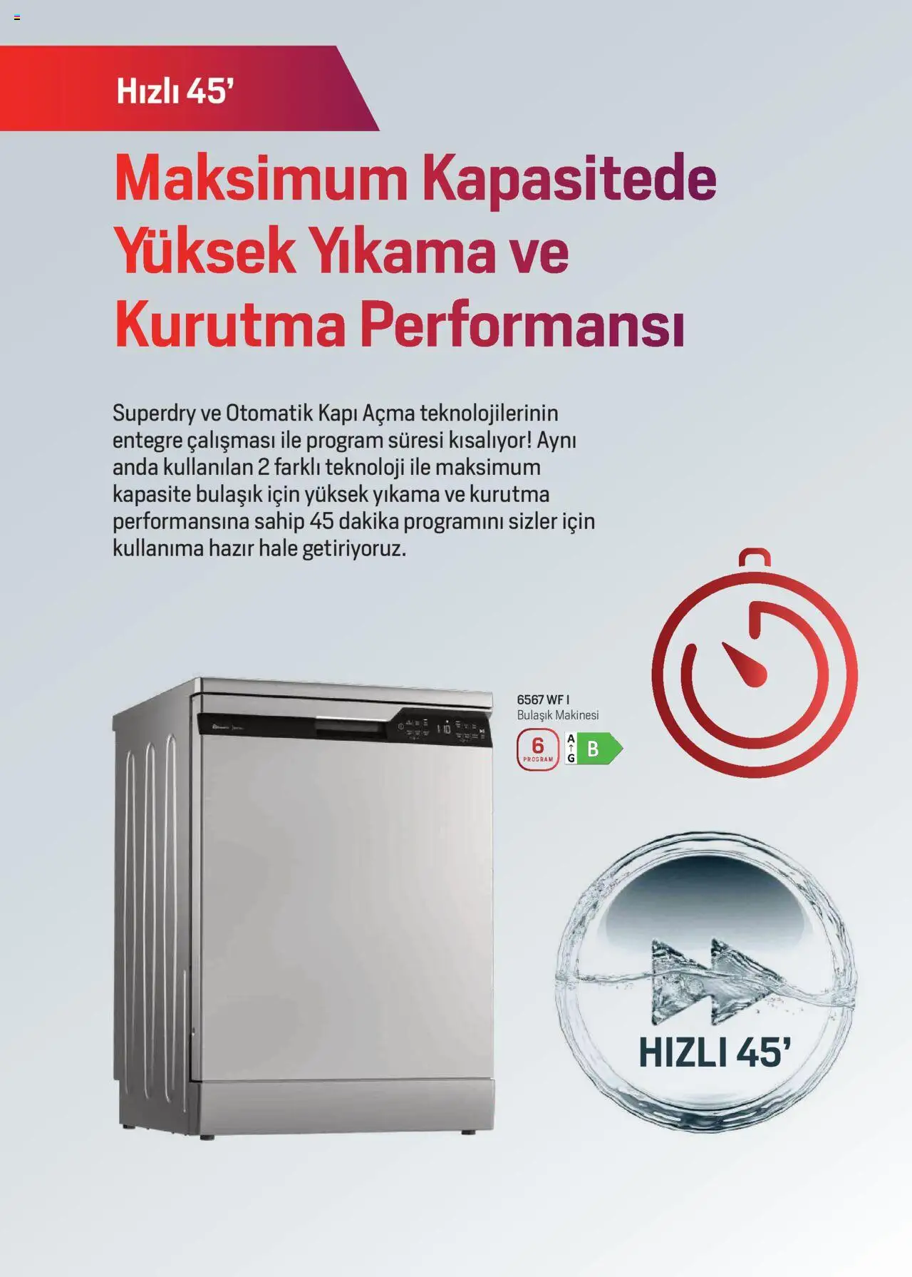 Arçelik Katalog - 16.09.2025 tarihinden itibaren geçerlidir | Sayfa: 27 | Ürünler: Bulaşık makinesi