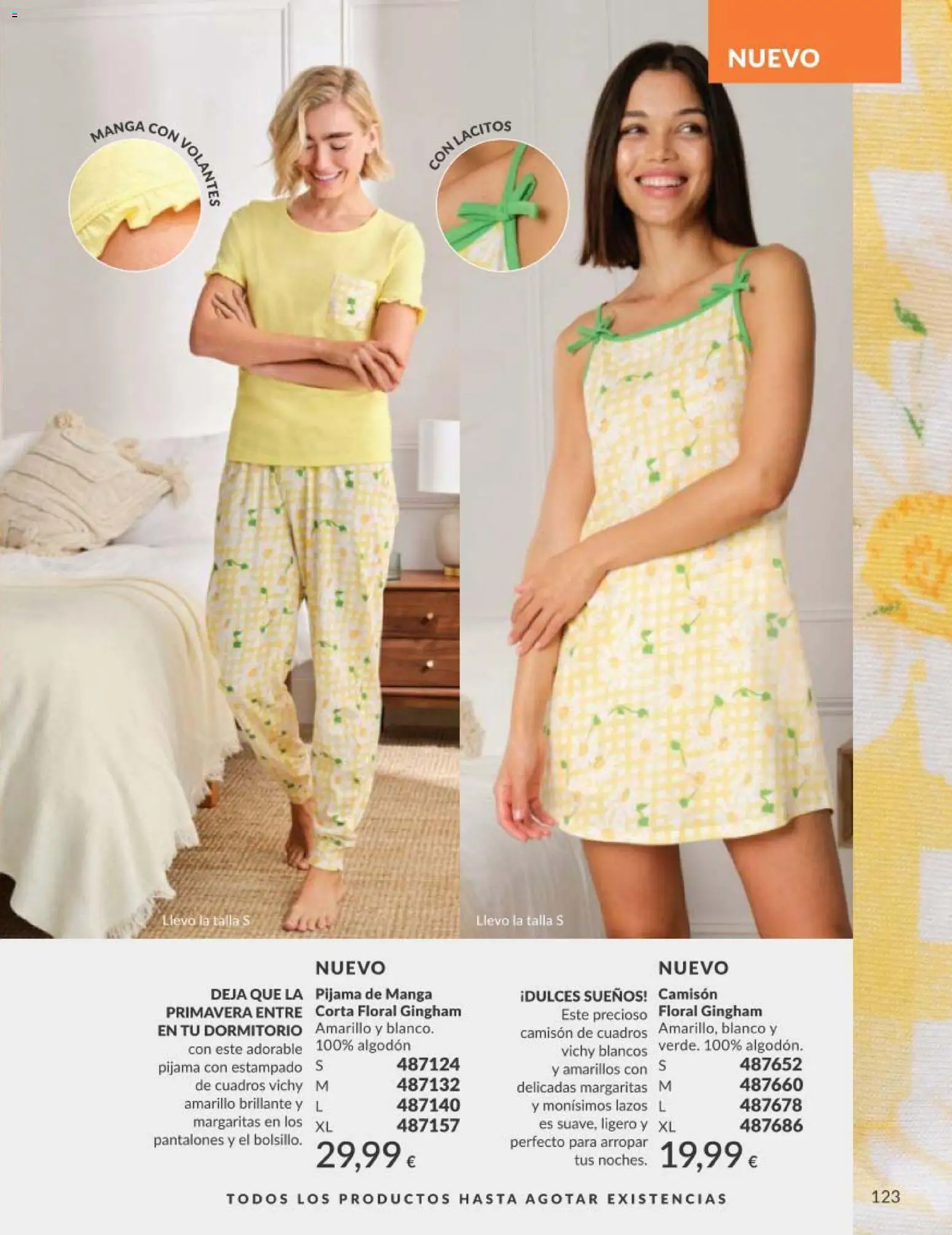 Catálogo AVON campaña 5 │ válido desde el 01.05.2026 | Página: 123 | Productos: Pantalones, Pijama, Camisón