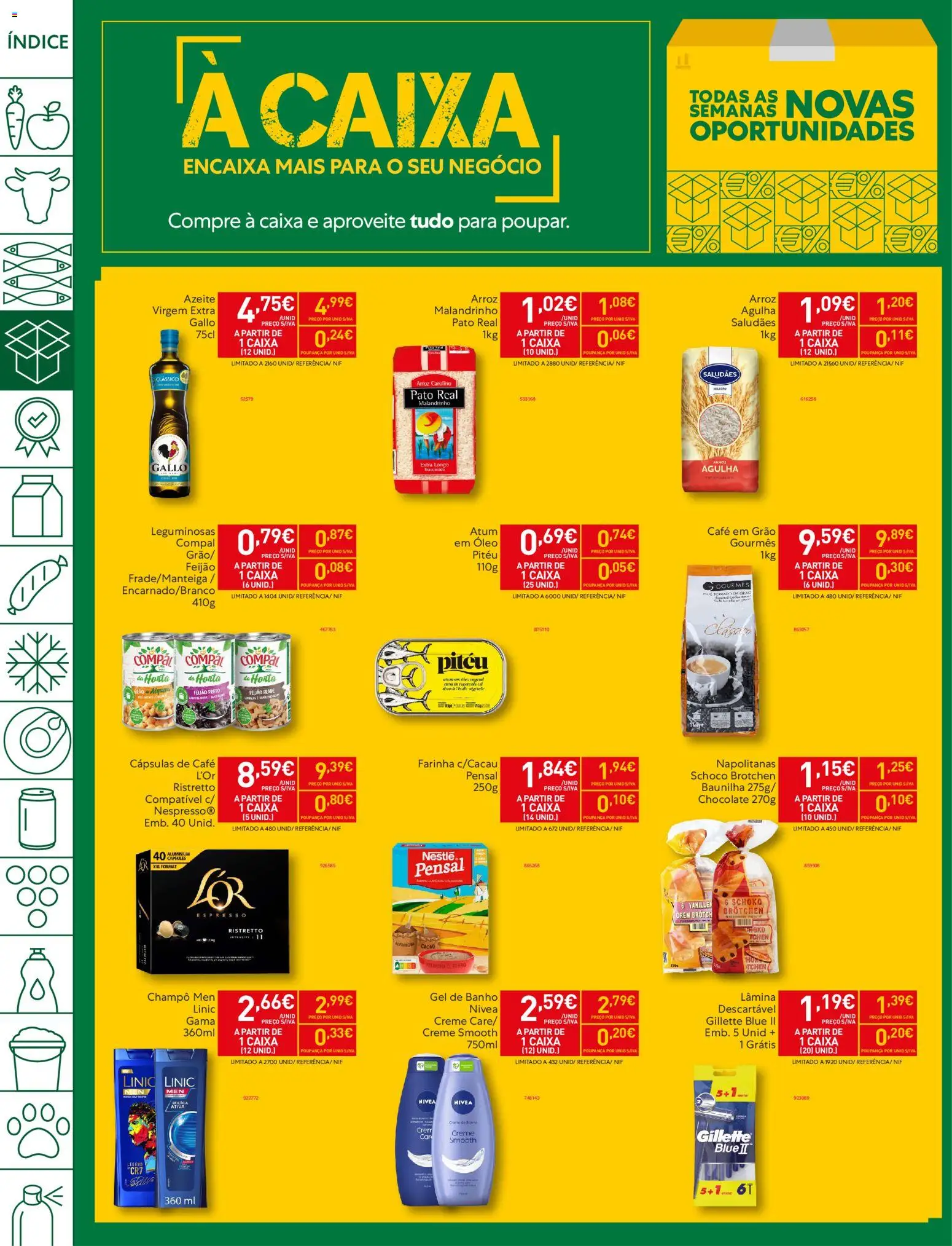 Recheio folheto │ válido de 06.01.2026 | Página: 6 | Produtos: Caixa, Banho, Óleo, Arroz