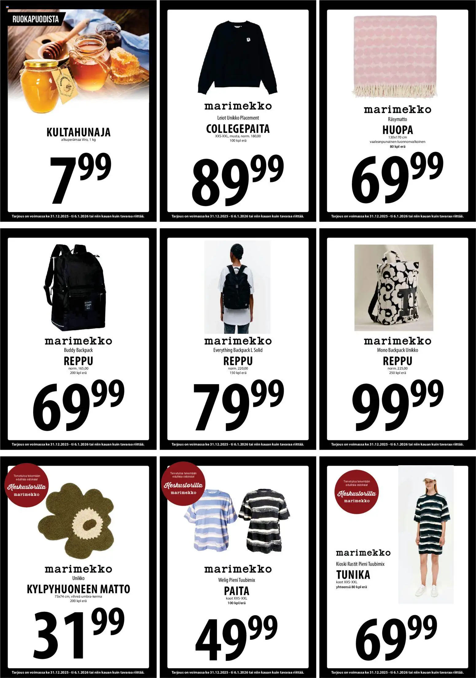 Tuuri tarjoukset – voimassa 31.12.2025 alkaen | Sivu: 8