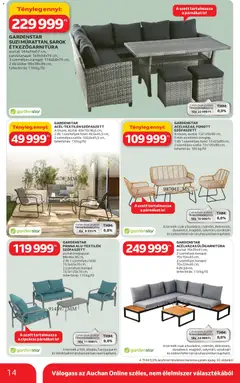 Auchan Ki a szabadba - amely érvényes a következő dátumtól: 05.03.2026 | Oldal: 14