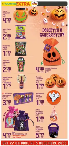 Anteprima del volantino Volantino DOK	 valido a partire dal 23.10.2025 | Pagina: 24 | Prodotti: Cioccolato, Zucca, Borsa, Cioccolatini
