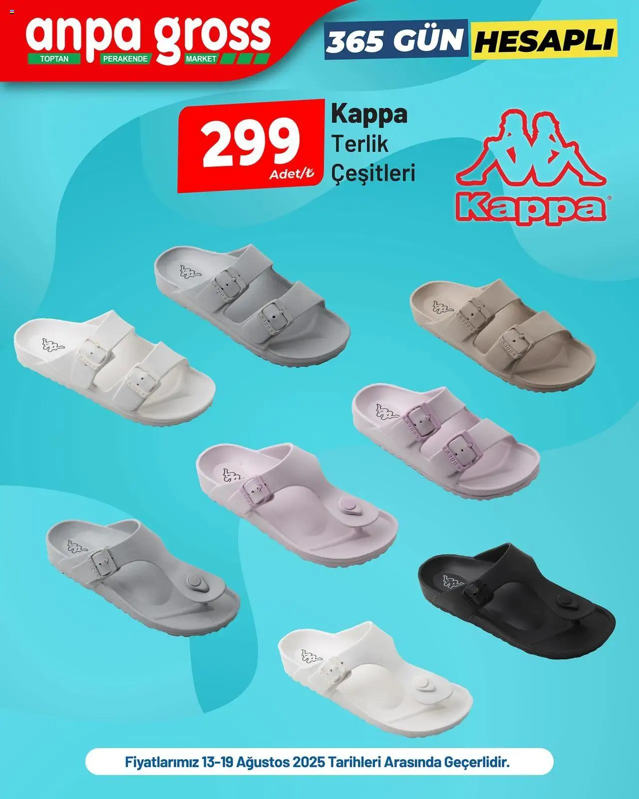 Anpa Gross Katalog - 13.08.2025 tarihinden itibaren geçerlidir | Sayfa: 7 | Ürünler: Terlik