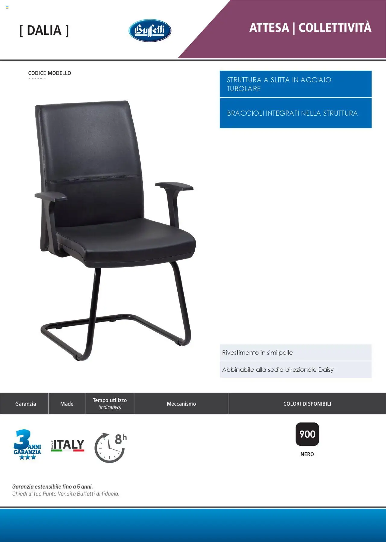 Volantino Buffetti del 28.06.2025 | Pagina: 159 | Prodotti: Braccioli, Sedia