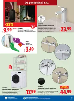 Lidl katalog akcije – veljaven od 04.12.2025 | Stran: 55 | Izdelki: Pralni stroj, Polica, Umivalnik, Vrata