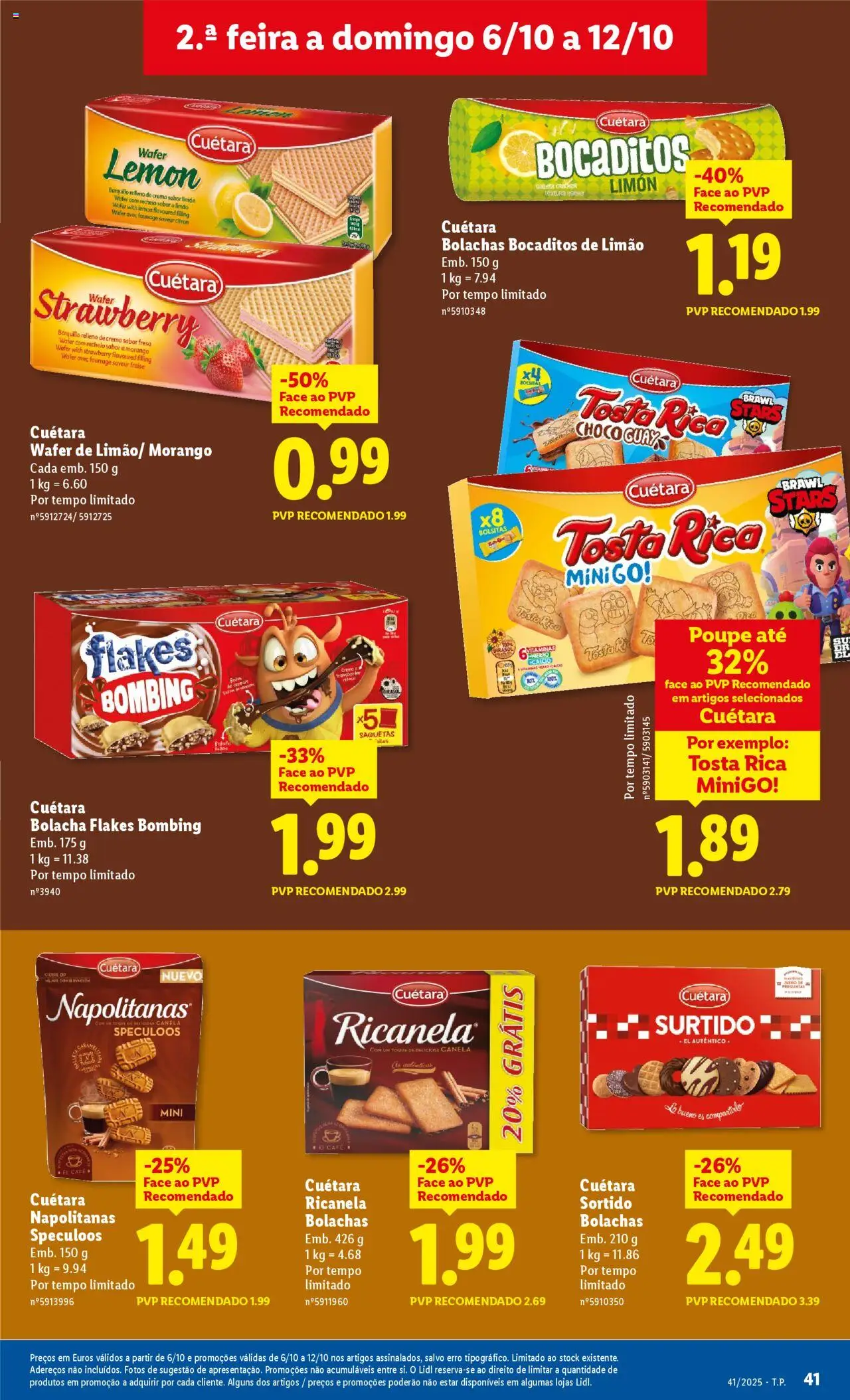 Lidl folheto │ válido de 06.10.2025 | Página: 41 | Produtos: Bolachas, Café