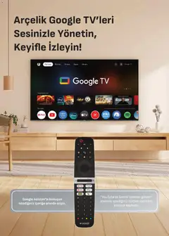 16.03.2026 tarihinden itibaren geçerli olan Arçelik kataloğu önizlemesi | Sayfa: 79 | Ürünler: TV, Video