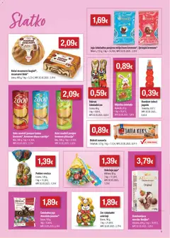 Katalog NTL - Pregled kataloga iz trgovine NTL, vrijedi od 18.03.2026 | Stranica: 9 | Proizvodi: Čokolada, Keks, Lješnjak, Kakao