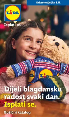 Lidl - Božični katalog - Pregled kataloga iz trgovine Lidl, vrijedi od 03.11.2025