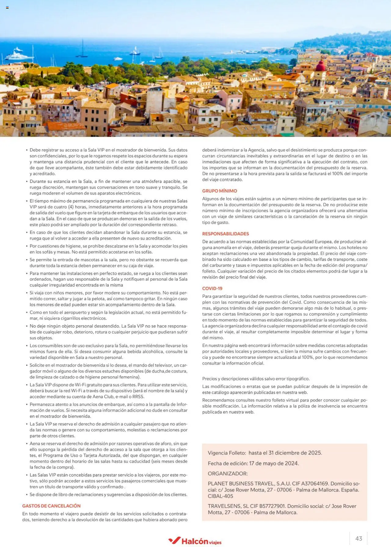 Halcón Viajes Grecia │ válido desde el 17.05.2024 | Página: 43 | Productos: Organizador, Caja