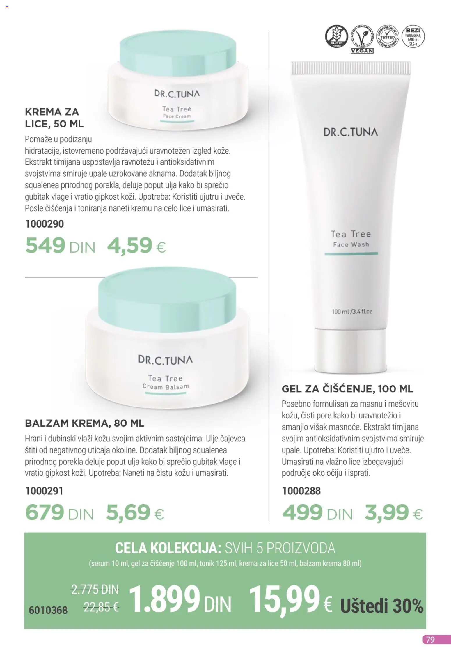 Farmasi katalog - važi od 01.11.2025 | Strana: 79 | Proizvode: Balzam, Krema, Ulje, Tonik