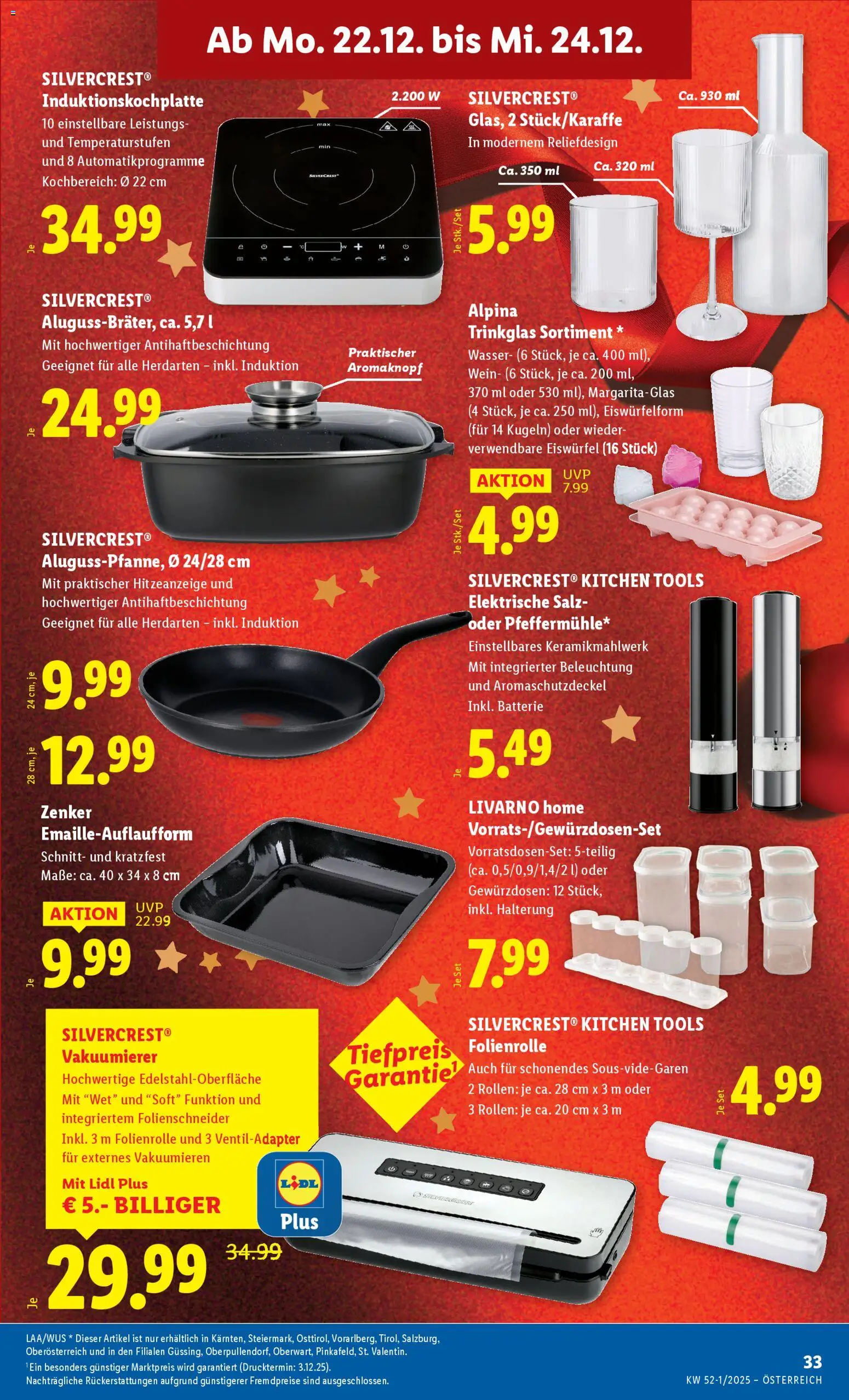 Lidl Flugblatt - Oberpullendorf, Güssing, Oberwart gültig ab 18.12.2025 | Seite: 37 | Produkte: Wasser, Salz, Batterie, Wein