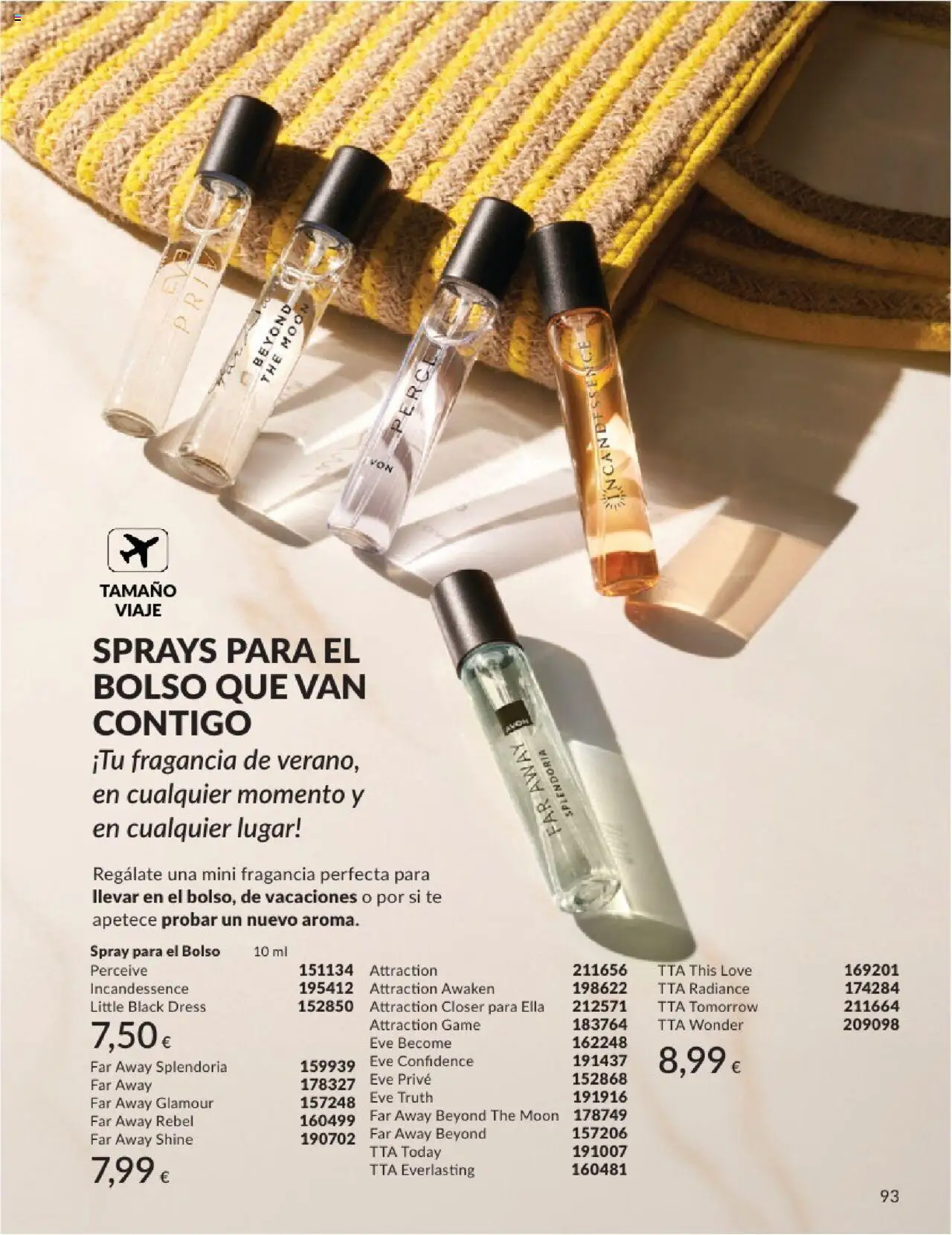 Catálogo AVON campaña 6 │ válido desde el 01.06.2025 | Página: 93 | Productos: Fragancia, Bolso, Té